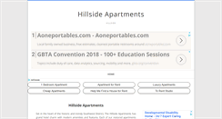 Desktop Screenshot of hillsideon5th.com