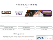 Tablet Screenshot of hillsideon5th.com